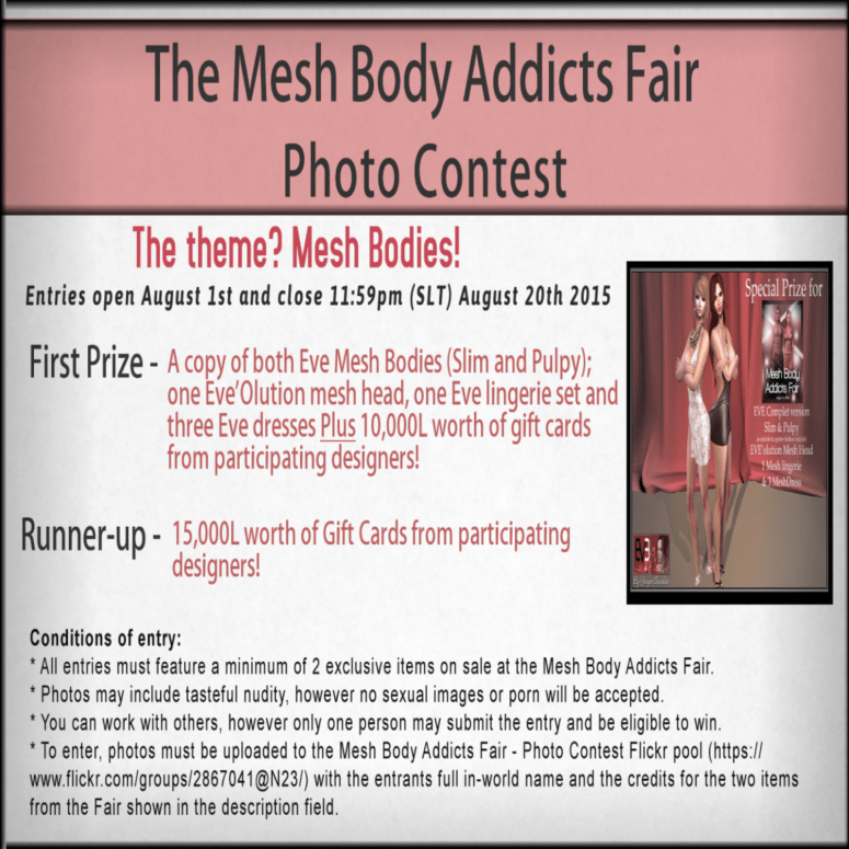 The Mesh Body Addicts Fair - Photo Contest